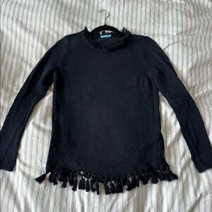 J. McLaughlin Navy Blue knit sweater